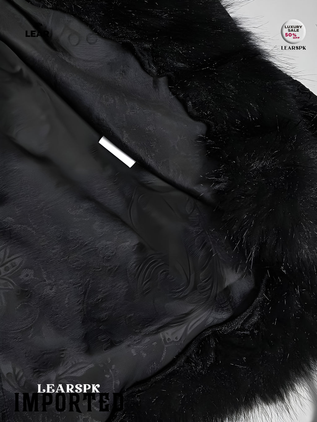 Gothic Faux Fur Collar Velvet Jacket | Vintage Flare Sleeve Coat