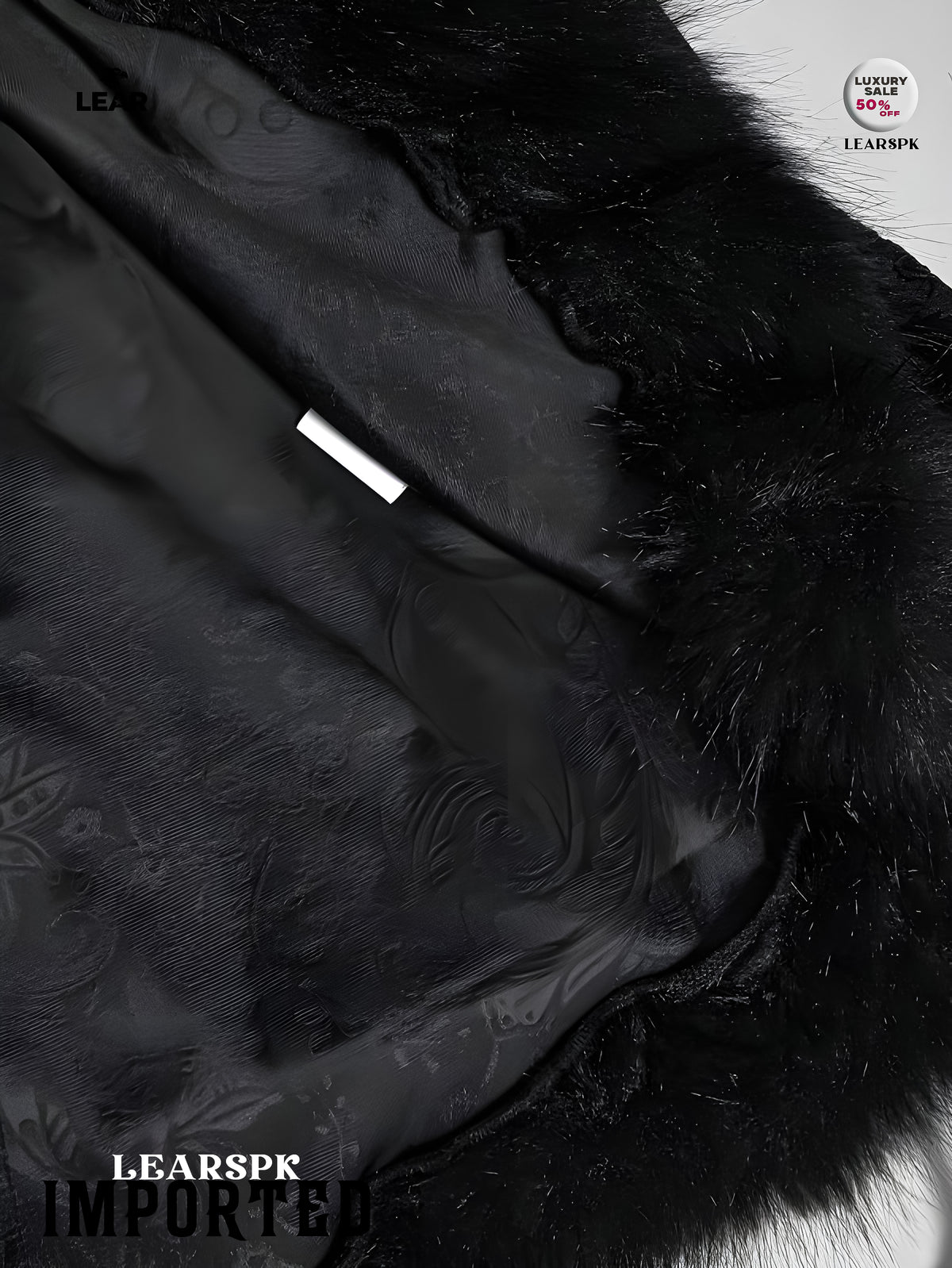 Gothic Faux Fur Collar Velvet Jacket | Vintage Flare Sleeve Coat