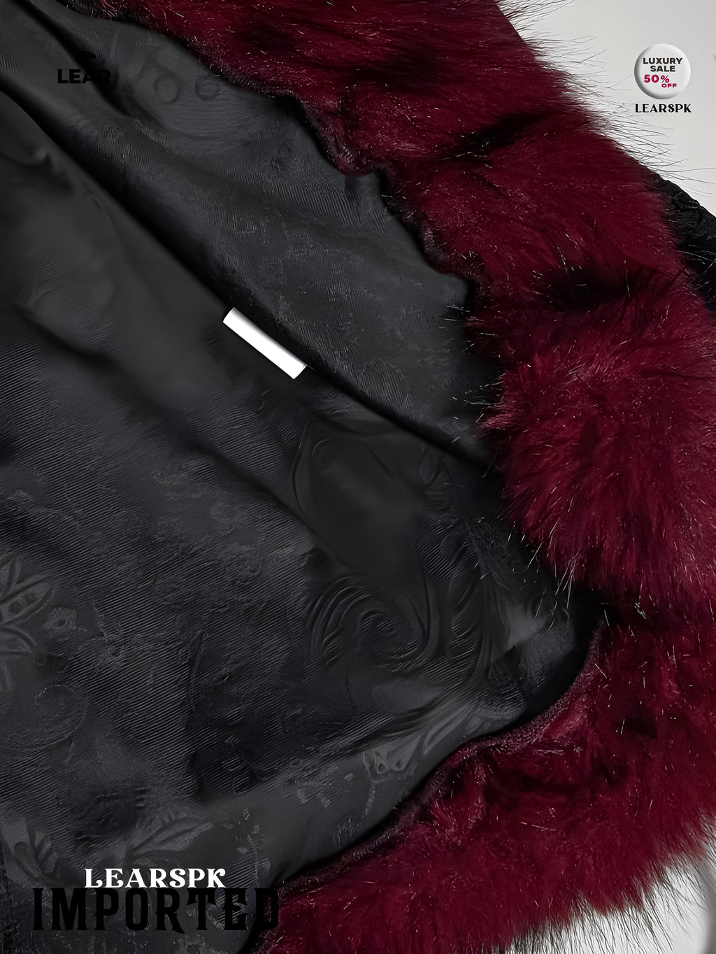 Gothic Faux Fur Collar Velvet Jacket | Vintage Flare Sleeve Coat