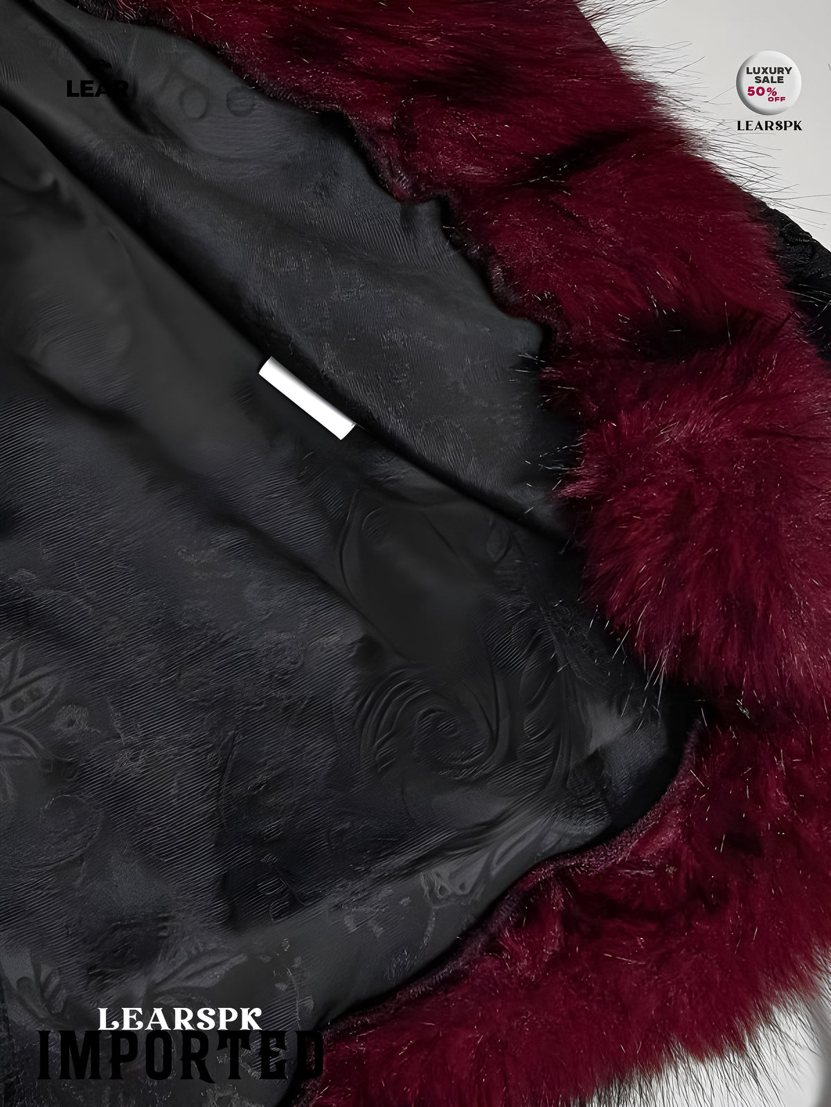 Gothic Faux Fur Collar Velvet Jacket | Vintage Flare Sleeve Coat